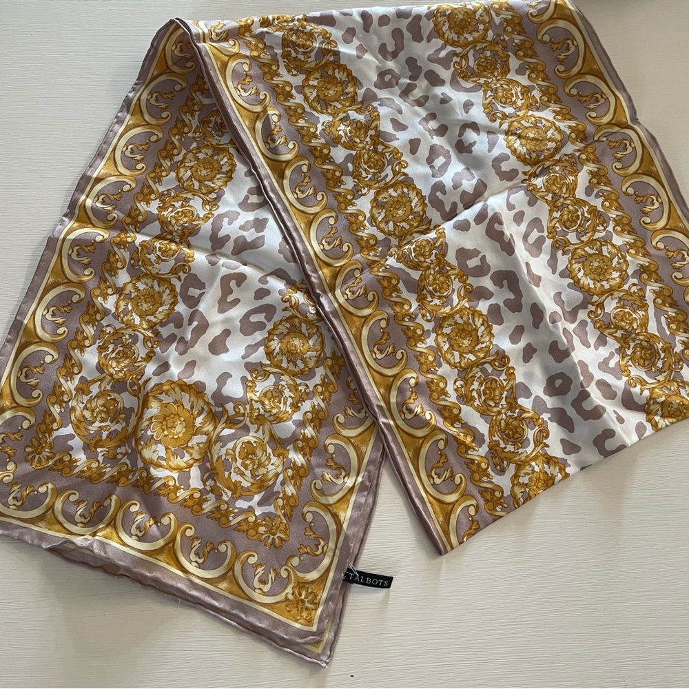 Talbots‎ animal print scarf